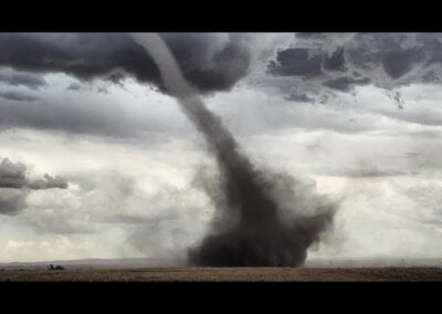 Epic Landspout Tornado near Yoder, Wyoming! June 20, 2024