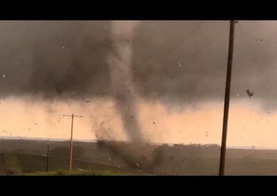 INCREDIBLE Tornado Intercept in Clarkson, Nebraska! (June 15, 2024) {S}