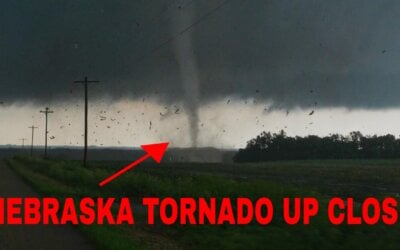 Insane Nebraska Tornado Shreds Farmland Right In Front Of Us! [4K] {S}
