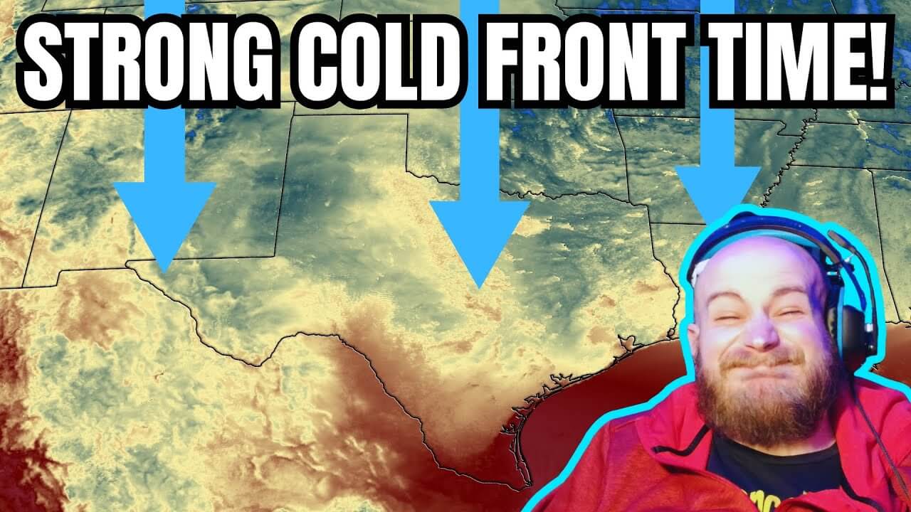 Strong cold front brings fall weather to Texas tomorrow!