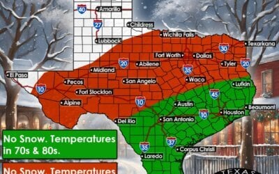 Christmas Day Snow Forecast—Texas Edition