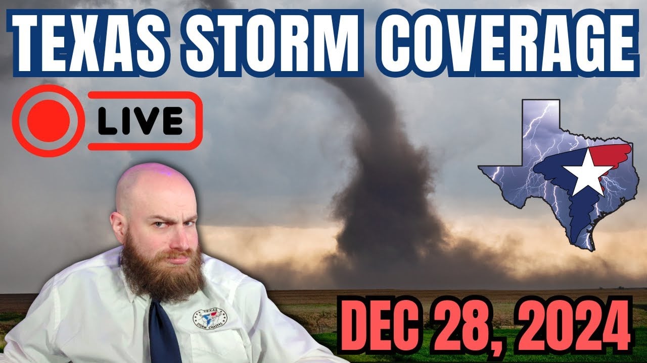 December 28, 2024 • LIVE Texas Severe Weather & Tornado Coverage {Baldy