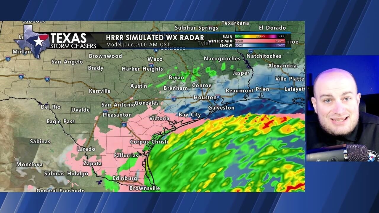 Early Tuesday Morning Texas Winter Storm Update