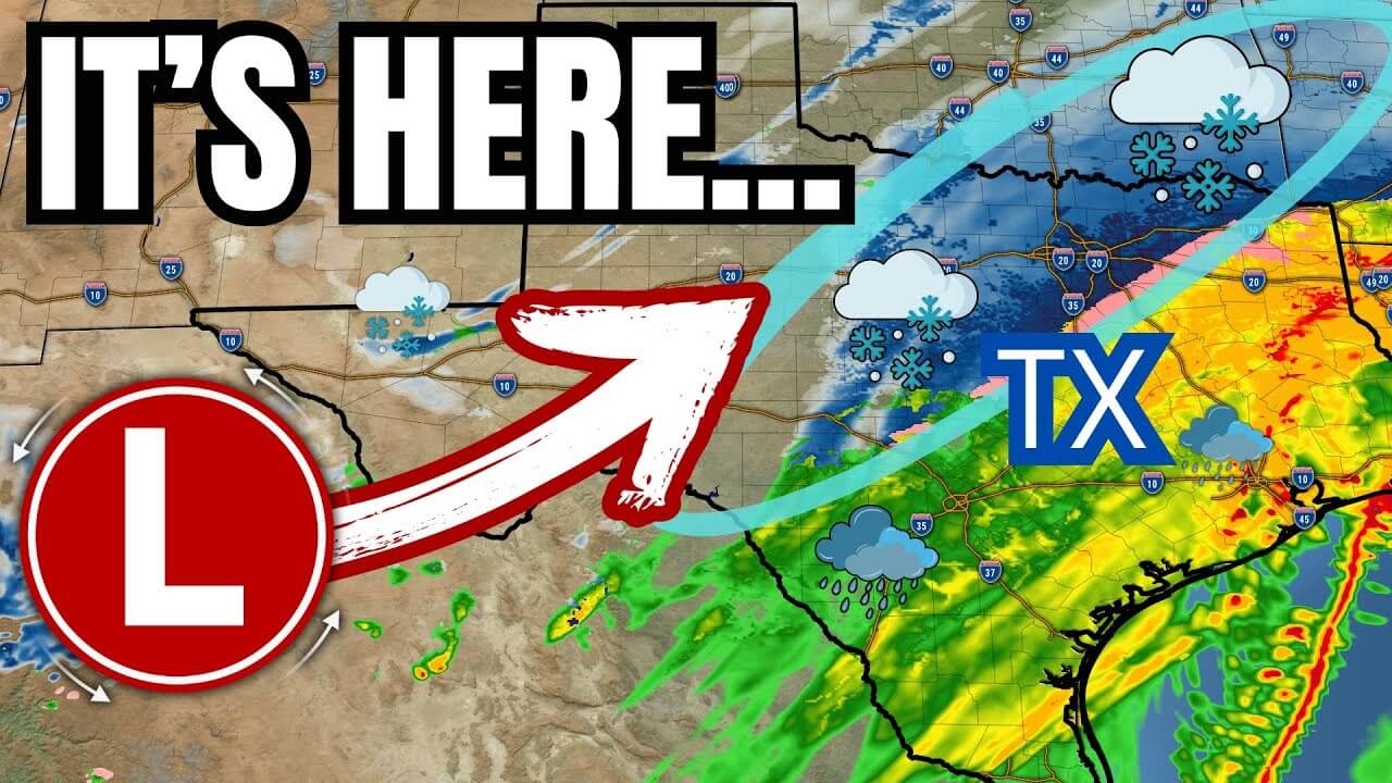 Texas Winter Storm To Hit Hard From This Afternoon Until Friday Morning