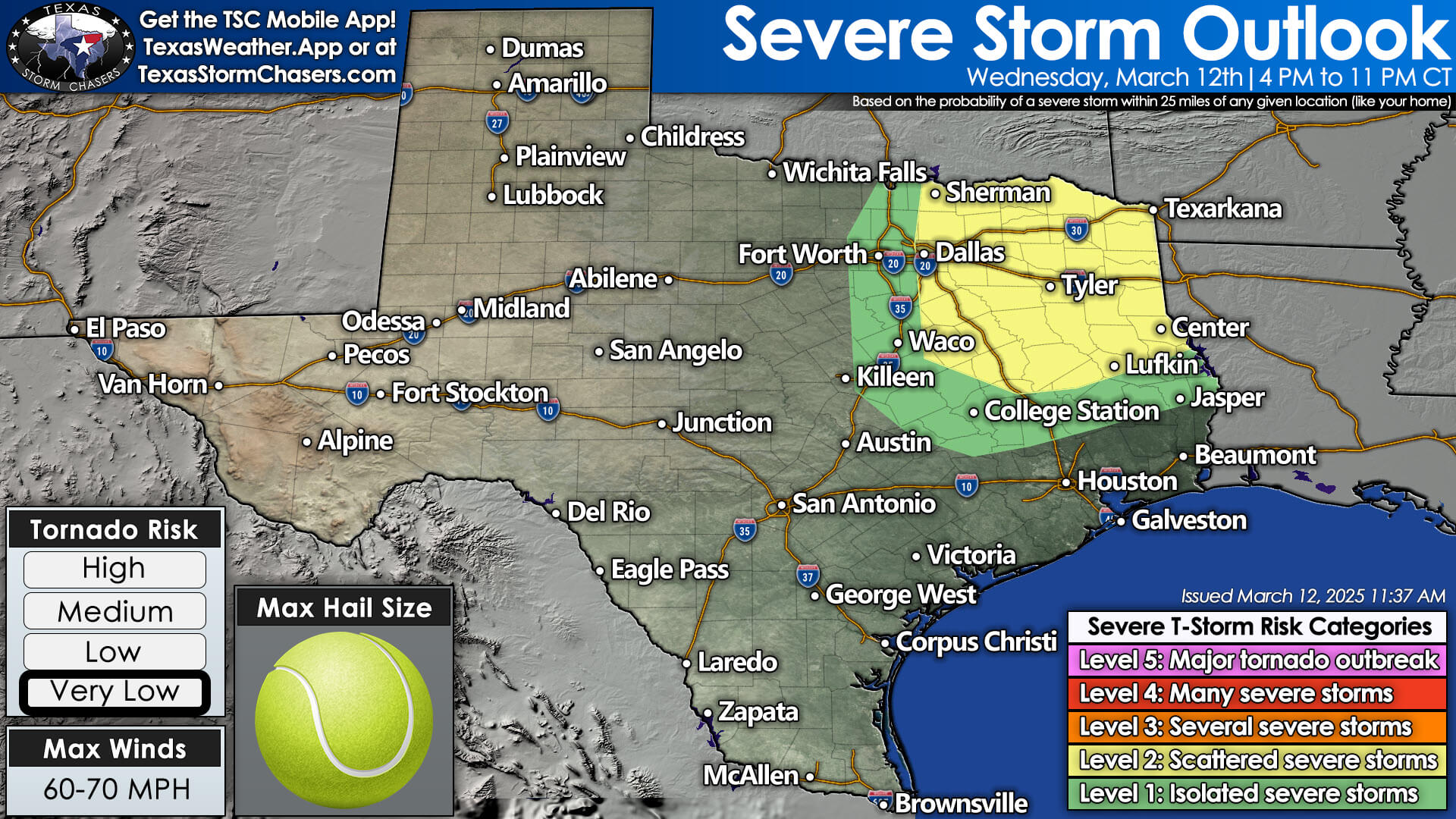 Texas Wildfires Return as Storm Threat Looms