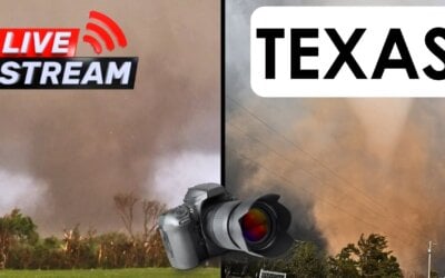 LIVE CHASING: April 25, 2025 Tornado/Hail in the Texas Caprock Again!