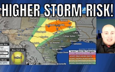 Texas Severe Storm Warning: Threat Level Rising Today