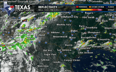Texas Weather Update: Monsoon Storms Out West, Popcorn Storms in the East