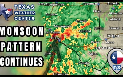 Monsoon Arrives with Flooding in Far West Texas and New Mexico