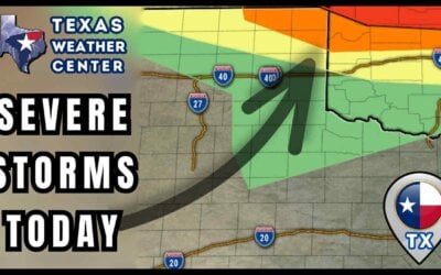Intense Storms Possible in the Panhandle Today; Summer Heat for Texas