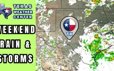 Gulf Disturbance Bringing Rain to Texas Today & Saturday