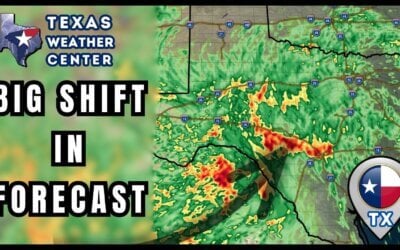 Storms & Localized Flooding Risk Increasing for Parts of Texas Tomorrow