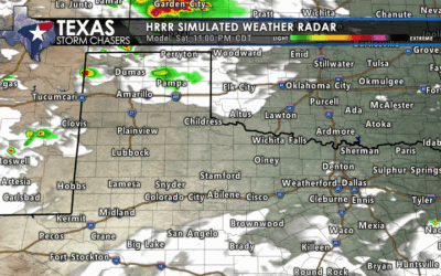 Overnight Storms in the Texas Panhandle May Bring Large Hail, Damaging Winds, and Localized Flooding