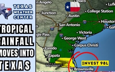 Rain Moving into Rio Grande Valley; Erin Becomes a Hurricane