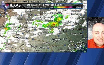 Storms Continue Overnight in Texas