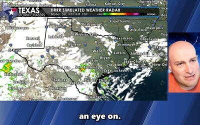 Texas Tropical Blob Update (8/15/25 6 PM)
