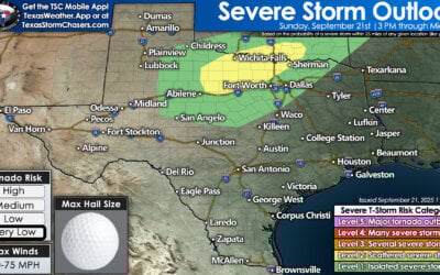 Severe Storms Possible in North Texas and Texoma This Evening | September 21, 2025