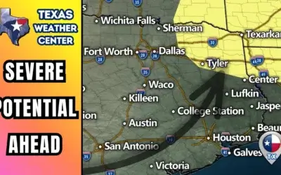 Weekend Storms Ahead – Fire Danger High Across Texas