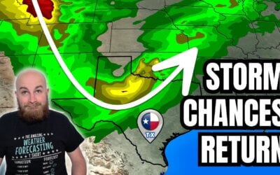 Storm Chances Returning to Texas as Cool Front Approaches