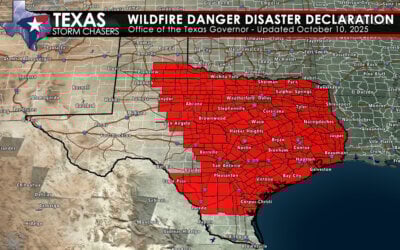 Texas Forecast: Rain West, Fire Danger East, and Storms Coming | Oct 13 2025