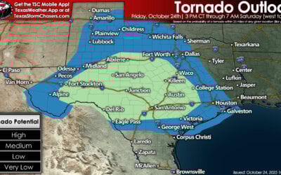 Severe Storms, Tornado Risk, and Flooding Expected Across Texas Friday and Saturday